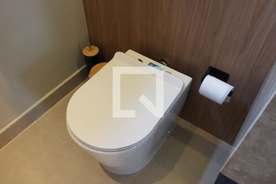 Lavabo de casa de condomínio à venda com 4 quartos, 460m² em Loteamento Brisas do Lago, Jundiaí