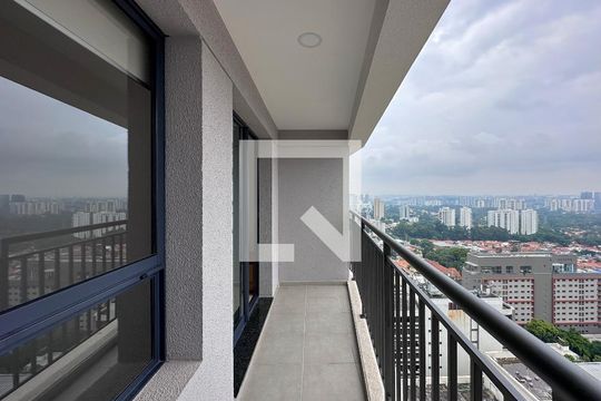 Sacada de apartamento à venda com 1 quarto, 36m² em Santo Amaro, São Paulo
