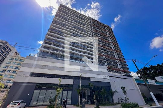 Fachada de apartamento à venda com 1 quarto, 36m² em Santo Amaro, São Paulo