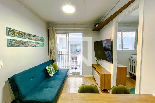Sala de apartamento à venda com 2 quartos, 40m² em Cambuci, São Paulo