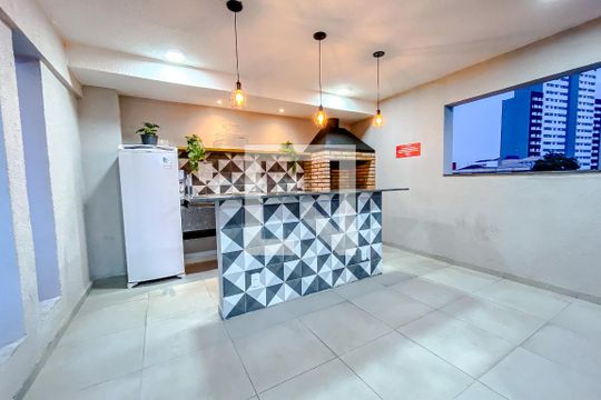 Área comum - Churrasqueira de apartamento à venda com 2 quartos, 40m² em Cambuci, São Paulo