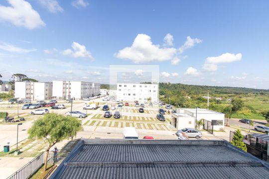 Vista da Sala de apartamento para alugar com 2 quartos, 37m² em Colônia Rio Grande, São José dos Pinhais