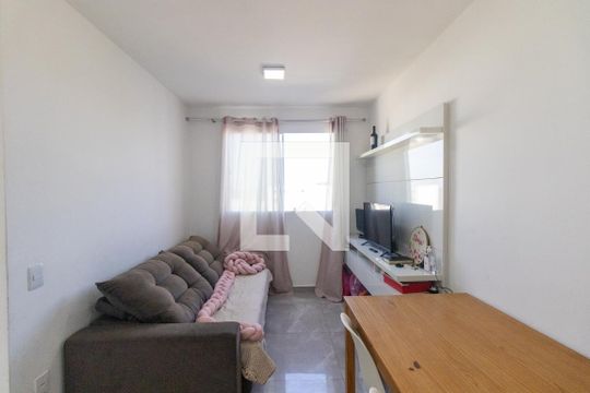 Sala de apartamento para alugar com 2 quartos, 37m² em Colônia Rio Grande, São José dos Pinhais