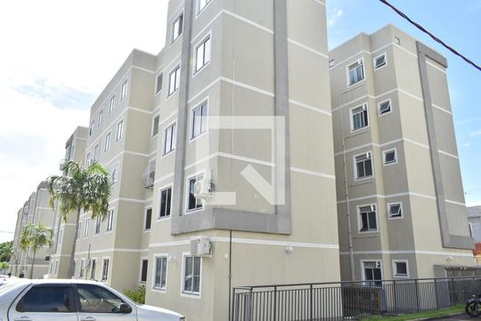 Fachada do bloco de apartamento para alugar com 2 quartos, 43m² em Campo Grande, Rio de Janeiro