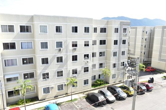 Vista da Sala de apartamento para alugar com 2 quartos, 43m² em Campo Grande, Rio de Janeiro