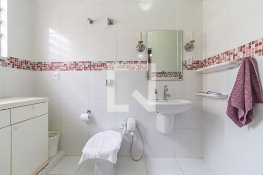 Banheiro da Suíte 1 de casa à venda com 4 quartos, 144m² em Brooklin Paulista, São Paulo