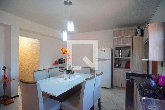 Cozinha de casa à venda com 2 quartos, 90m² em Canudos, Novo Hamburgo