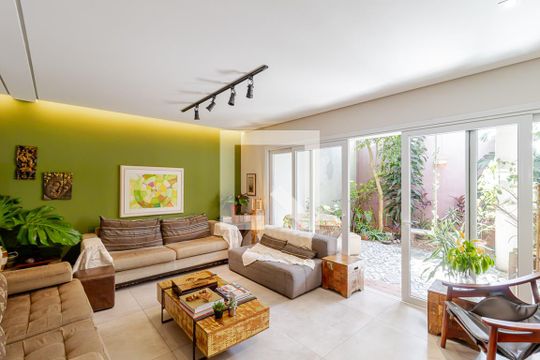 Sala de Estar de casa à venda com 6 quartos, 380m² em Jardim da Saúde, São Paulo