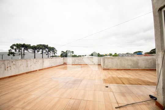Terraço de casa de condomínio à venda com 3 quartos, 300m² em Cidade Industrial de Curitiba, Curitiba