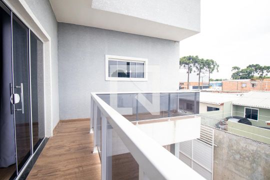 Varanda da Suite de casa de condomínio à venda com 3 quartos, 300m² em Cidade Industrial de Curitiba, Curitiba