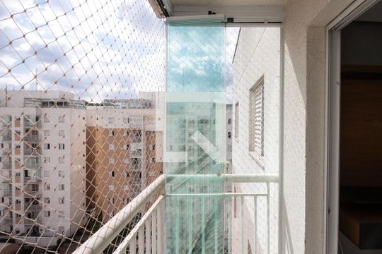 Varanda da Sala de apartamento à venda com 2 quartos, 98m² em Jardim São Cristóvão, São Paulo