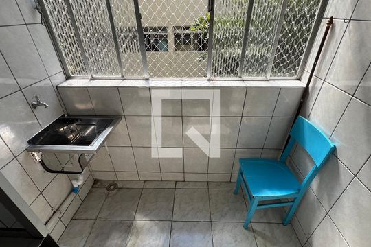 Área de Serviço de apartamento para alugar com 2 quartos, 50m² em Vila Madalena, São Paulo