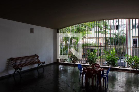 Área comum - HALL DE ENTRADA de apartamento para alugar com 1 quarto, 48m² em Vila Itapura, Campinas