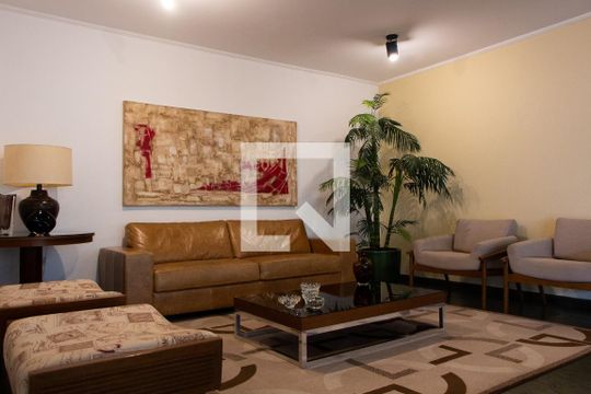 Área comum - HALL DE ENTRADA de apartamento para alugar com 1 quarto, 48m² em Vila Itapura, Campinas