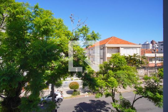 Suíte - Vista de apartamento à venda com 3 quartos, 101m² em Petrópolis, Porto Alegre