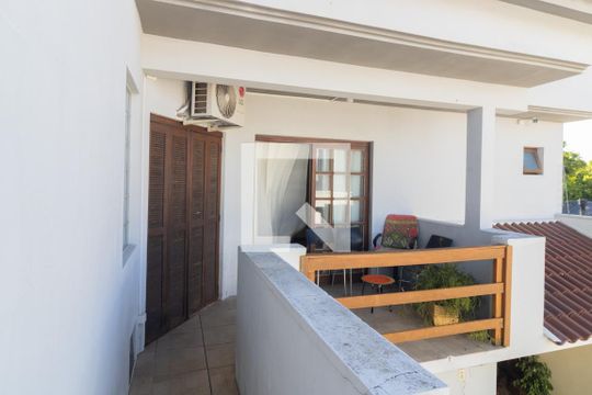 Varanda da Suíte de casa à venda com 3 quartos, 200m² em Harmonia, Canoas