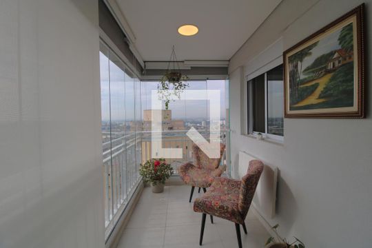 Varanda de apartamento para alugar com 2 quartos, 65m² em Jardim Umuarama, São Paulo