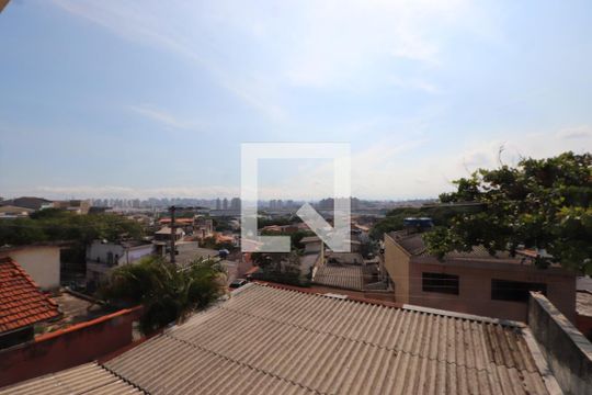VIsta da Sala de casa para alugar com 2 quartos, 80m² em Jardim Guairaca, São Paulo
