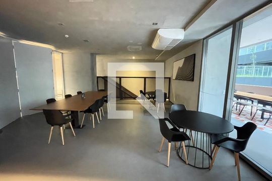 Área comum de apartamento à venda com 1 quarto, 37m² em Pinheiros, São Paulo