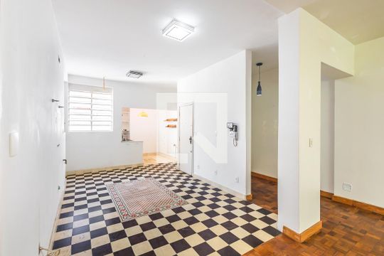 Sala de apartamento à venda com 1 quarto, 120m² em Jardim Paulista, São Paulo