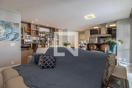 sala de apartamento à venda com 2 quartos, 111m² em Aclimação, São Paulo