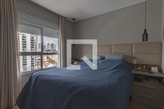 suíte de apartamento à venda com 2 quartos, 111m² em Aclimação, São Paulo
