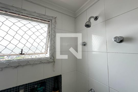 Banheiro do Quarto 3 de apartamento para alugar com 3 quartos, 105m² em Perdizes, São Paulo