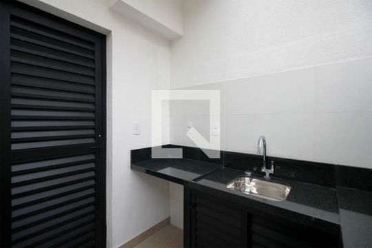 Área de Serviço de casa de condomínio à venda com 2 quartos, 100m² em Buritis, Belo Horizonte