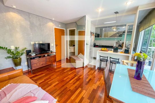 Sala de apartamento para alugar com 2 quartos, 102m² em Vila Madalena, São Paulo