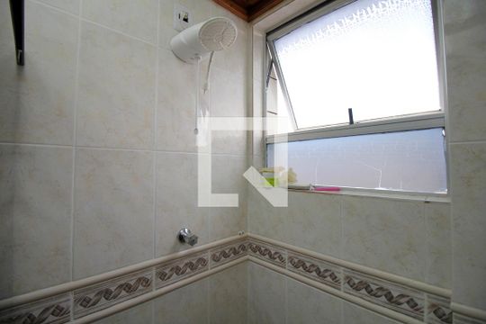 Banheiro da Suíte de apartamento à venda com 3 quartos, 95m² em Sagrada Família, Belo Horizonte