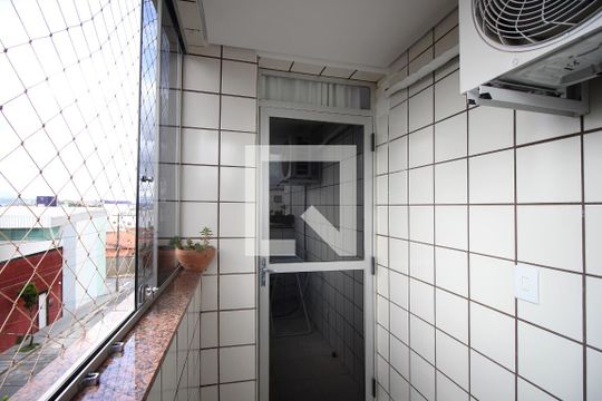 Varanda da Suite de apartamento à venda com 3 quartos, 95m² em Sagrada Família, Belo Horizonte
