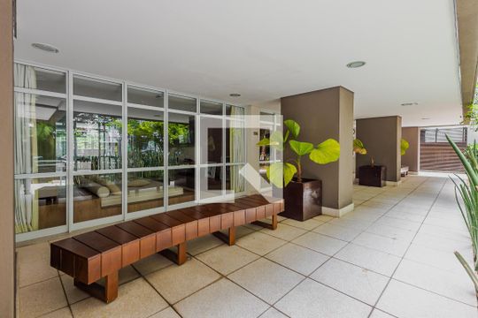 Área comum de apartamento para alugar com 1 quarto, 34m² em Pinheiros, São Paulo