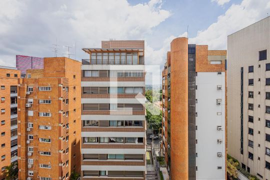 Vista da Varanda de apartamento para alugar com 1 quarto, 34m² em Pinheiros, São Paulo
