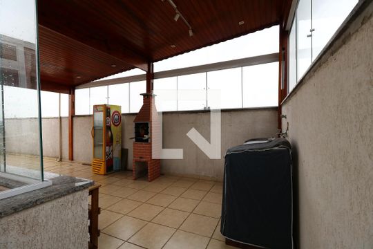 Área de Serviço de apartamento à venda com 2 quartos, 98m² em Parque João Ramalho, Santo André