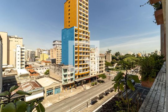 Vista do Apartamento de kitnet/studio para alugar com 2 quartos, 46m² em Campos Elíseos, São Paulo