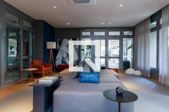 Salão de Festas de apartamento à venda com 1 quarto, 41m² em Santo Amaro, São Paulo