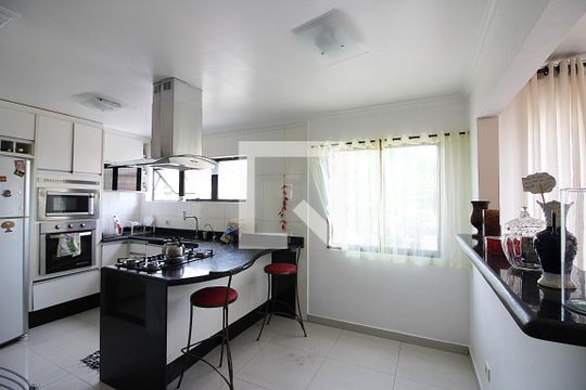 Copa e Cozinha de apartamento à venda com 3 quartos, 180m² em Nova Petrópolis, São Bernardo do Campo