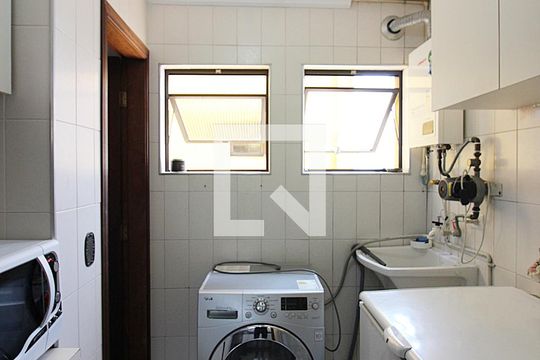 Área de Serviço de apartamento à venda com 3 quartos, 180m² em Nova Petrópolis, São Bernardo do Campo