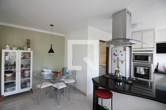 Copa e Cozinha de apartamento à venda com 3 quartos, 180m² em Nova Petrópolis, São Bernardo do Campo