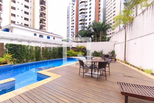 Área comum - Piscina de apartamento à venda com 1 quarto, 52m² em Vila Regente Feijó, São Paulo