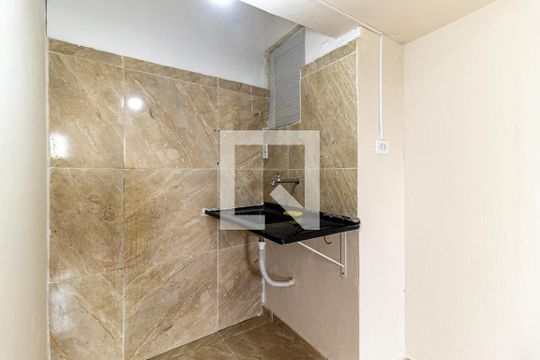 Cozinha de kitnet/studio à venda com 1 quarto, 30m² em Santa Ifigênia, São Paulo