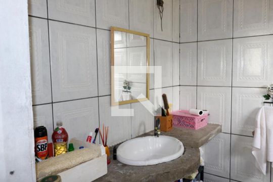 Banheiro da Suíte de casa à venda com 2 quartos, 790m² em Jardim, São Caetano do Sul