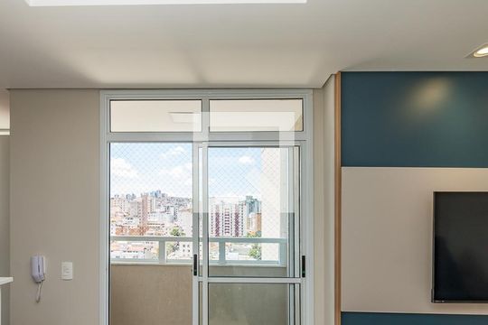 Varanda da Sala de apartamento à venda com 2 quartos, 58m² em Nova Suíssa, Belo Horizonte