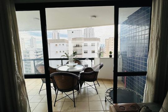 Sala de apartamento para alugar com 4 quartos, 130m² em Setor Oeste, Goiânia