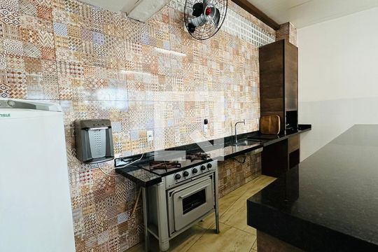 Área comum - Churrasqueira de apartamento para alugar com 4 quartos, 130m² em Setor Oeste, Goiânia