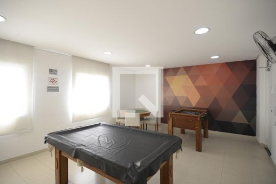Área comum - Salão de jogos de apartamento à venda com 1 quarto, 33m² em Cambuci, São Paulo