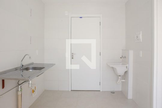 Cozinha e Área de Serviço de apartamento à venda com 1 quarto, 38m² em Bom Retiro, São Paulo