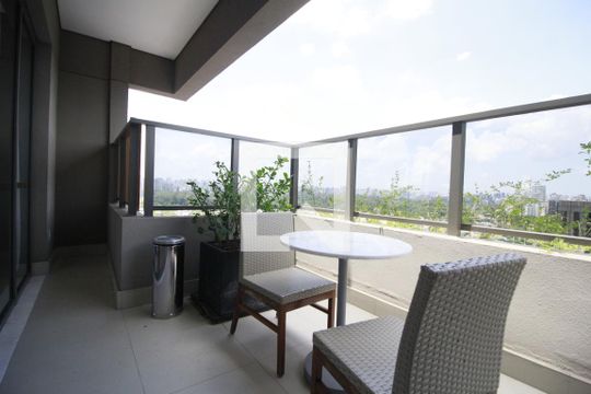 Área comum de apartamento para alugar com 1 quarto, 29m² em Itaim Bibi, São Paulo