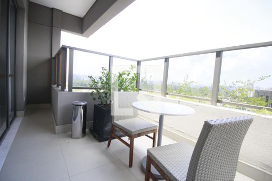 Área comum de apartamento para alugar com 1 quarto, 29m² em Itaim Bibi, São Paulo