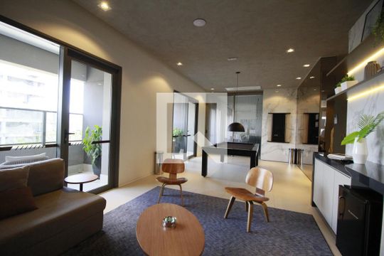 Área comum de apartamento para alugar com 1 quarto, 29m² em Itaim Bibi, São Paulo